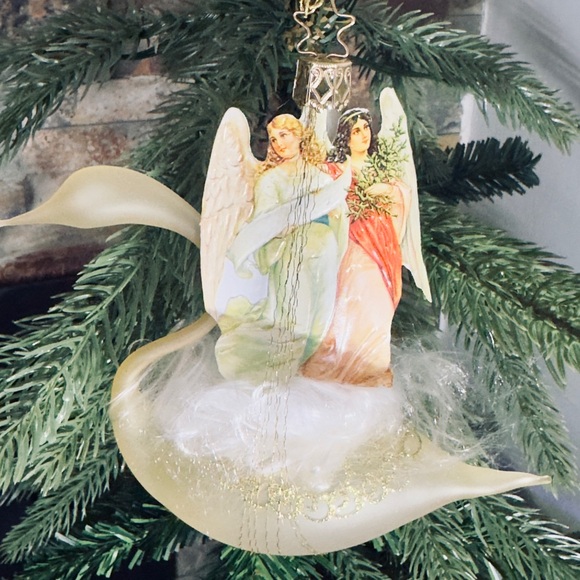 NEW Inge Glas Limited Edition Victorian Swan- German Glass Christmas Ornament - Picture 6 of 15